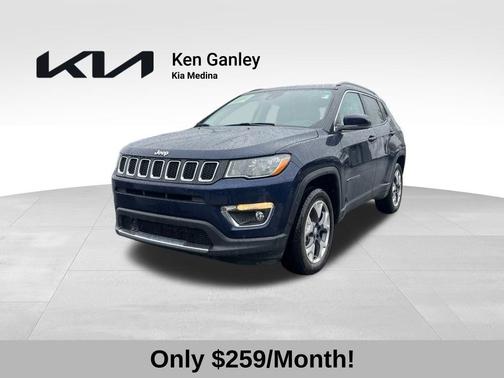 Jazz Blue Pearlcoat 2021 Jeep Compass Limited