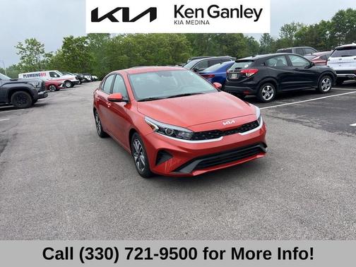 Fire Orange 2023 Kia Forte LXS