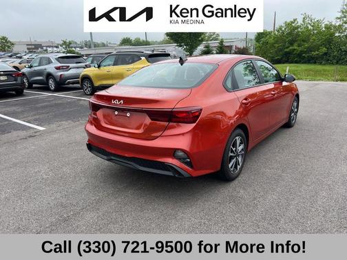 Fire Orange 2023 Kia Forte LXS