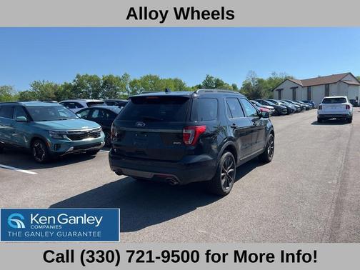 Shadow Black 2017 Ford Explorer XLT