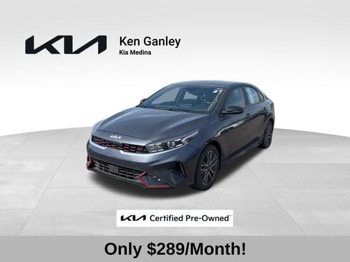 Gravity Gray 2023 Kia Forte GT-Line