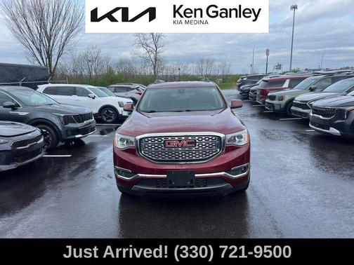 Crimson Red Tintcoat 2018 GMC Acadia Denali