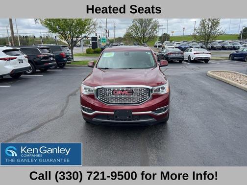 Crimson Red Tintcoat 2018 GMC Acadia Denali