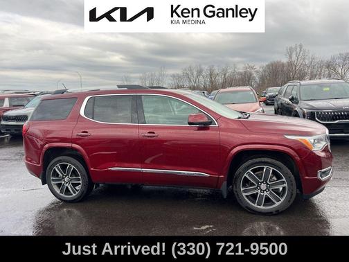 Crimson Red Tintcoat 2018 GMC Acadia Denali