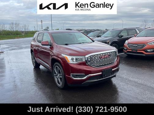 Crimson Red Tintcoat 2018 GMC Acadia Denali