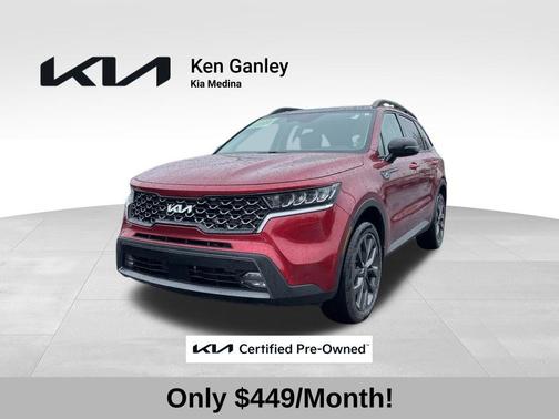 Passion Red 2023 Kia Sorento X-Line EX