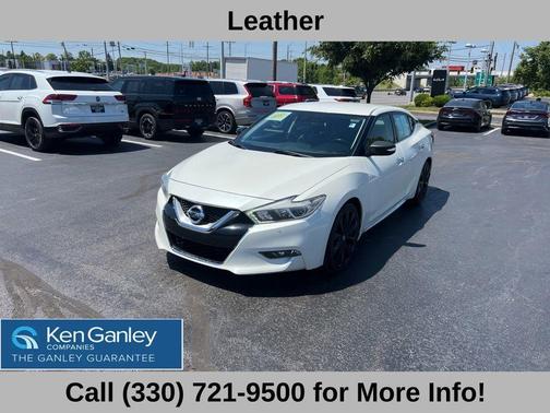 White 2017 Nissan Maxima 3.5 SR