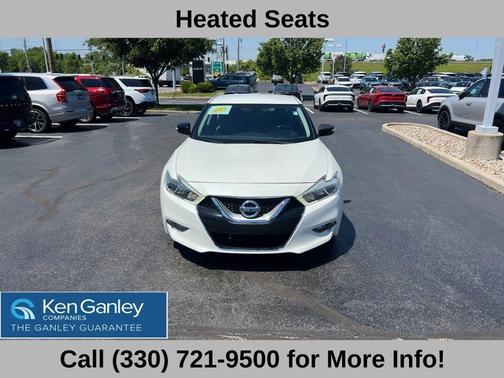 White 2017 Nissan Maxima 3.5 SR