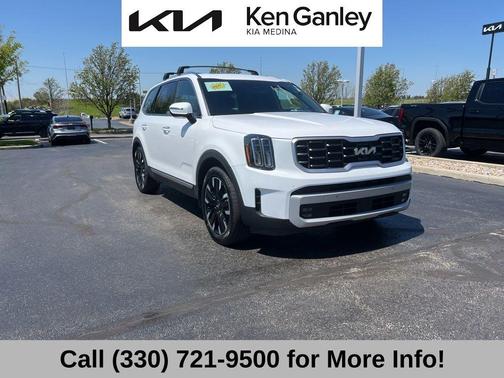 Glacial White Pearl 2024 Kia Telluride SX
