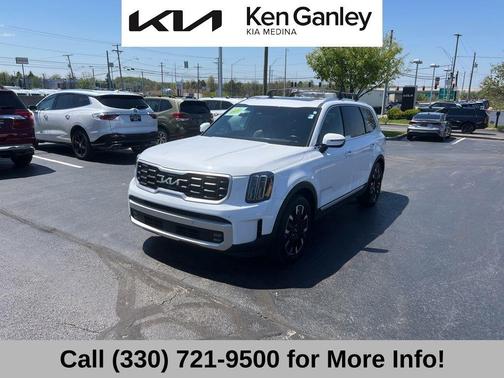 Glacial White Pearl 2024 Kia Telluride SX