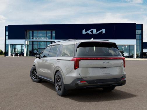Ivory Silver 2026 Kia Carnival Hybrid SX Prestige