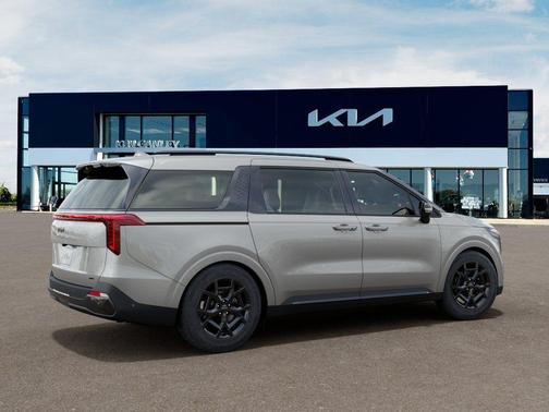 Ivory Silver 2026 Kia Carnival Hybrid SX Prestige