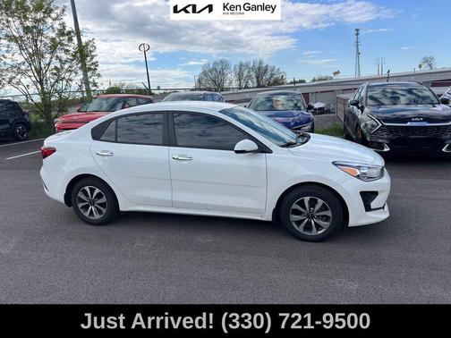 Clear White 2023 Kia Rio S