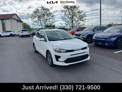 Clear White 2023 Kia Rio S