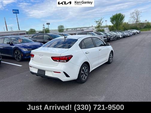 Clear White 2023 Kia Rio S