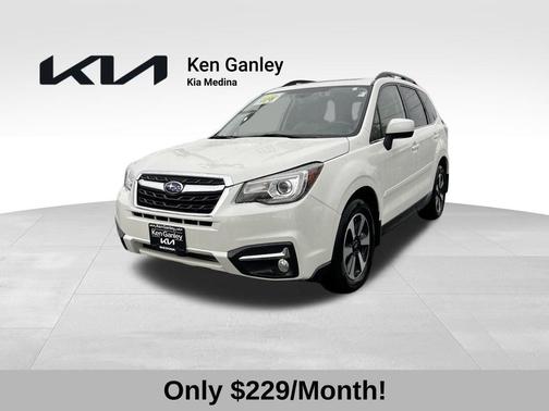 Crystal White Pearl 2017 Subaru Forester 2.5i Limited