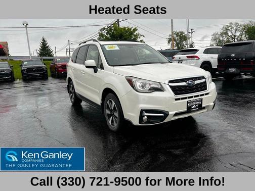 Crystal White Pearl 2017 Subaru Forester 2.5i Limited