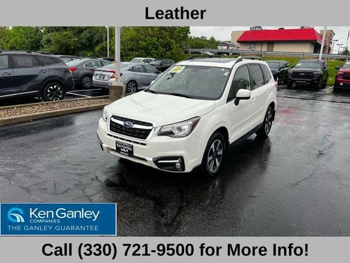 Crystal White Pearl 2017 Subaru Forester 2.5i Limited