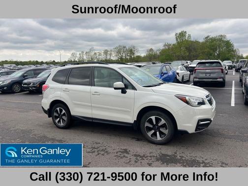 Crystal White Pearl 2017 Subaru Forester 2.5i Limited