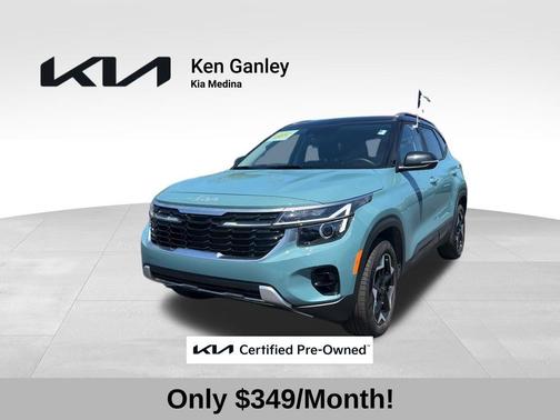 Blue / Black 2025 Kia Seltos S