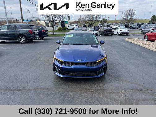 Blue 2025 Kia K5 EX