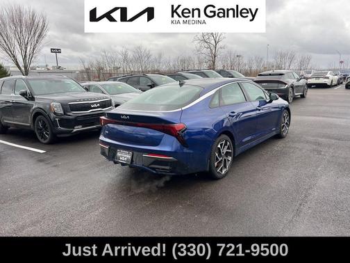 Blue 2025 Kia K5 EX