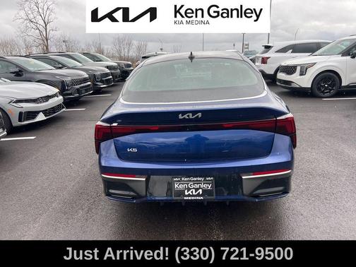 Blue 2025 Kia K5 EX