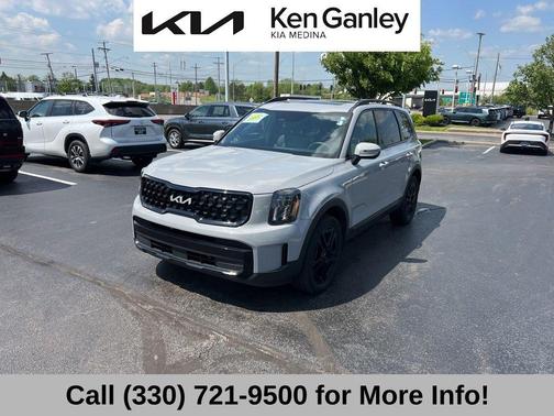 Wolf Gray 2024 Kia Telluride EX X-Line