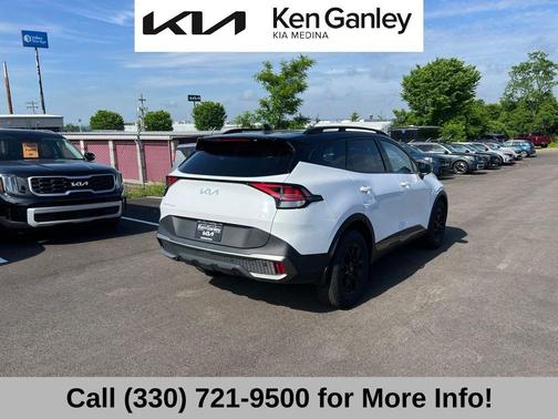 Glacier White Pearl 2023 Kia Sportage X-Pro