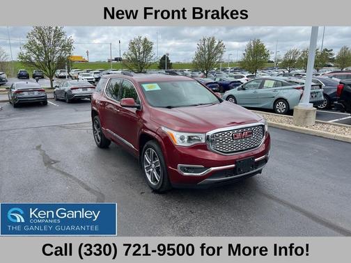 Crimson Red Tintcoat 2018 GMC Acadia Denali