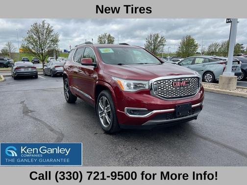 Crimson Red Tintcoat 2018 GMC Acadia Denali