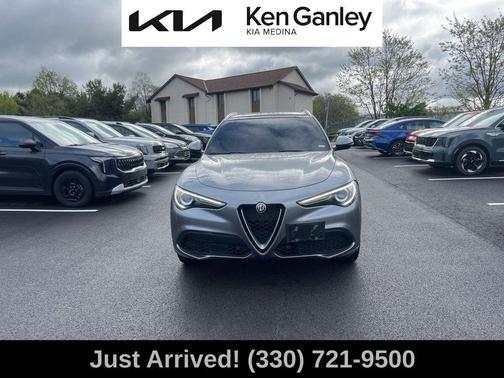 Silverstone Gray Metallic 2020 Alfa Romeo Stelvio Ti