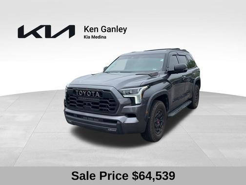Magnetic Gray Metallic 2023 Toyota Sequoia TRD Pro