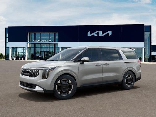 Ivory Silver 2026 Kia Carnival EX