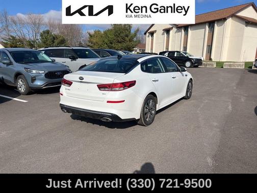 Snow White Pearl 2020 Kia Optima EX Premium