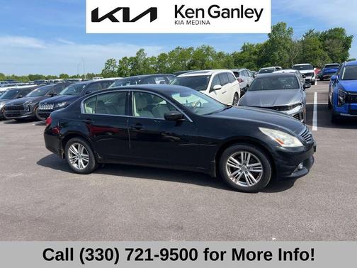 Black Obsidian 2011 INFINITI G25x Base