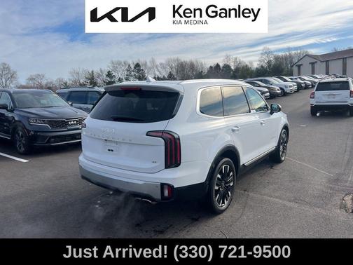 Glacial White Pearl 2023 Kia Telluride SX