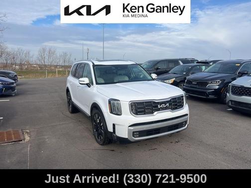 Glacial White Pearl 2023 Kia Telluride SX