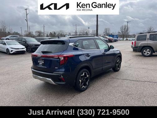 Dark Ocean Blue 2025 Kia Seltos EX