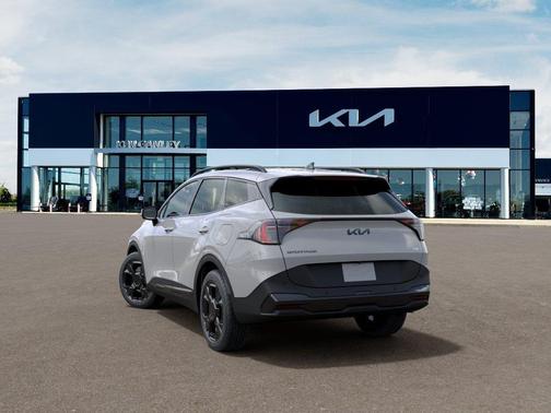 Wolf Gray 2027 Kia Sportage Hybrid X-Line