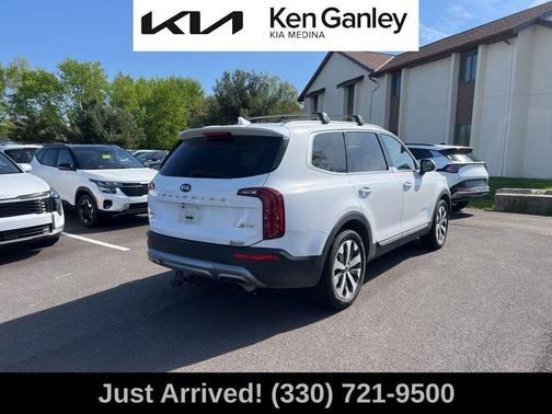 Glacial White Pearl 2021 Kia Telluride S