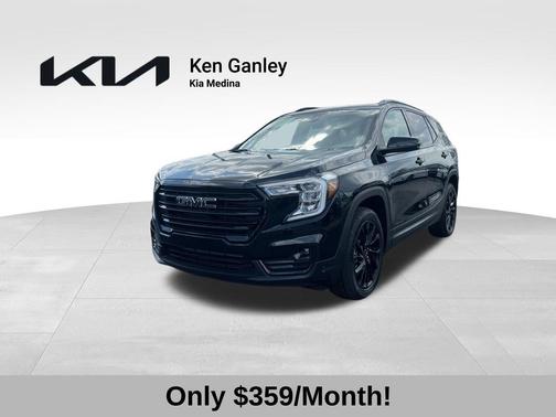 Ebony Twilight Metallic 2023 GMC Terrain SLT