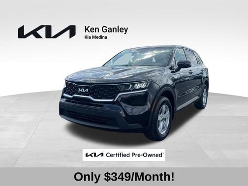 Ebony Black 2023 Kia Sorento LX