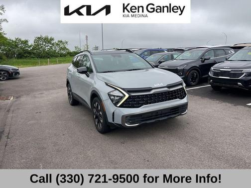 Gravity Gray 2023 Kia Sportage X-Line