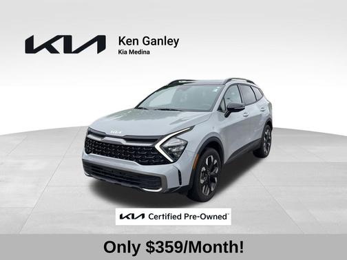 Gravity Gray 2023 Kia Sportage X-Line