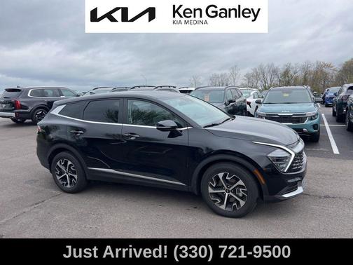 Ebony Black 2025 Kia Sportage EX
