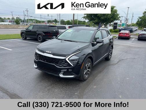 Ebony Black 2025 Kia Sportage EX
