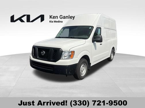 Glacier White 2021 Nissan NV Cargo NV2500 HD S V6/S V8