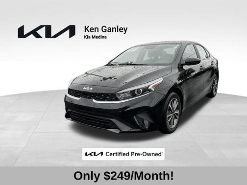 Aurora Black 2023 Kia Forte LXS