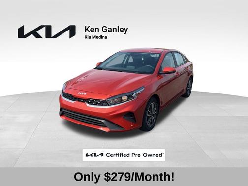 Fire Orange 2023 Kia Forte LXS
